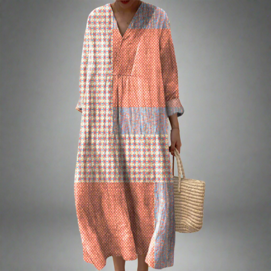 JORDYN | ROBE GÉOMÉTRIQUE ÉLÉGANTE