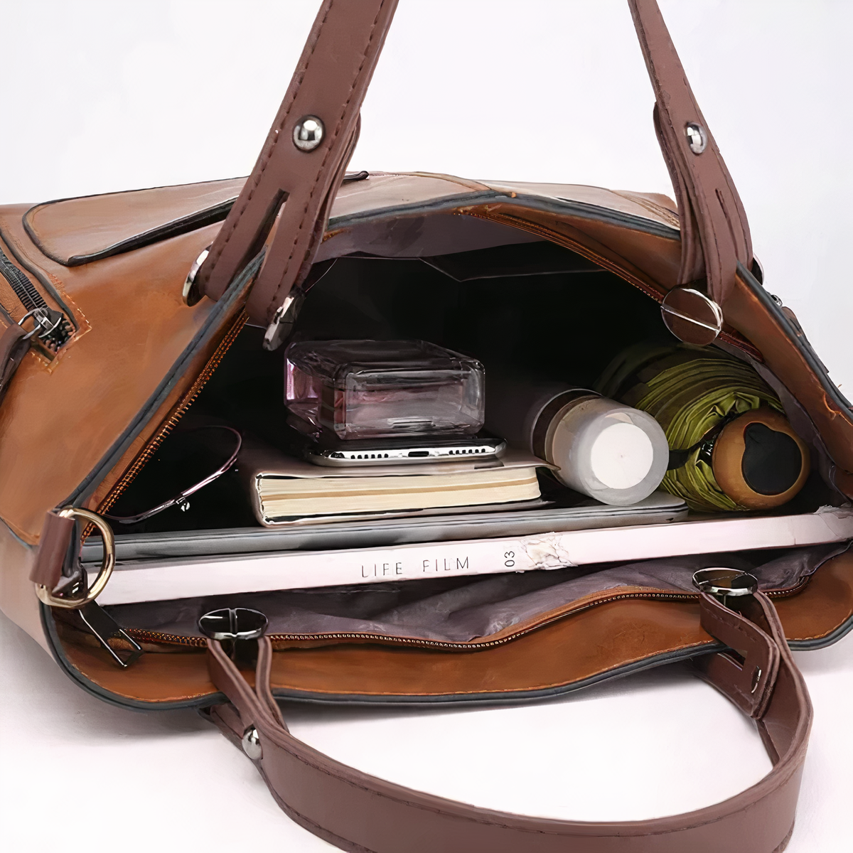 Winslet - Sac à Bandoulière Rétro en Cuir PU
