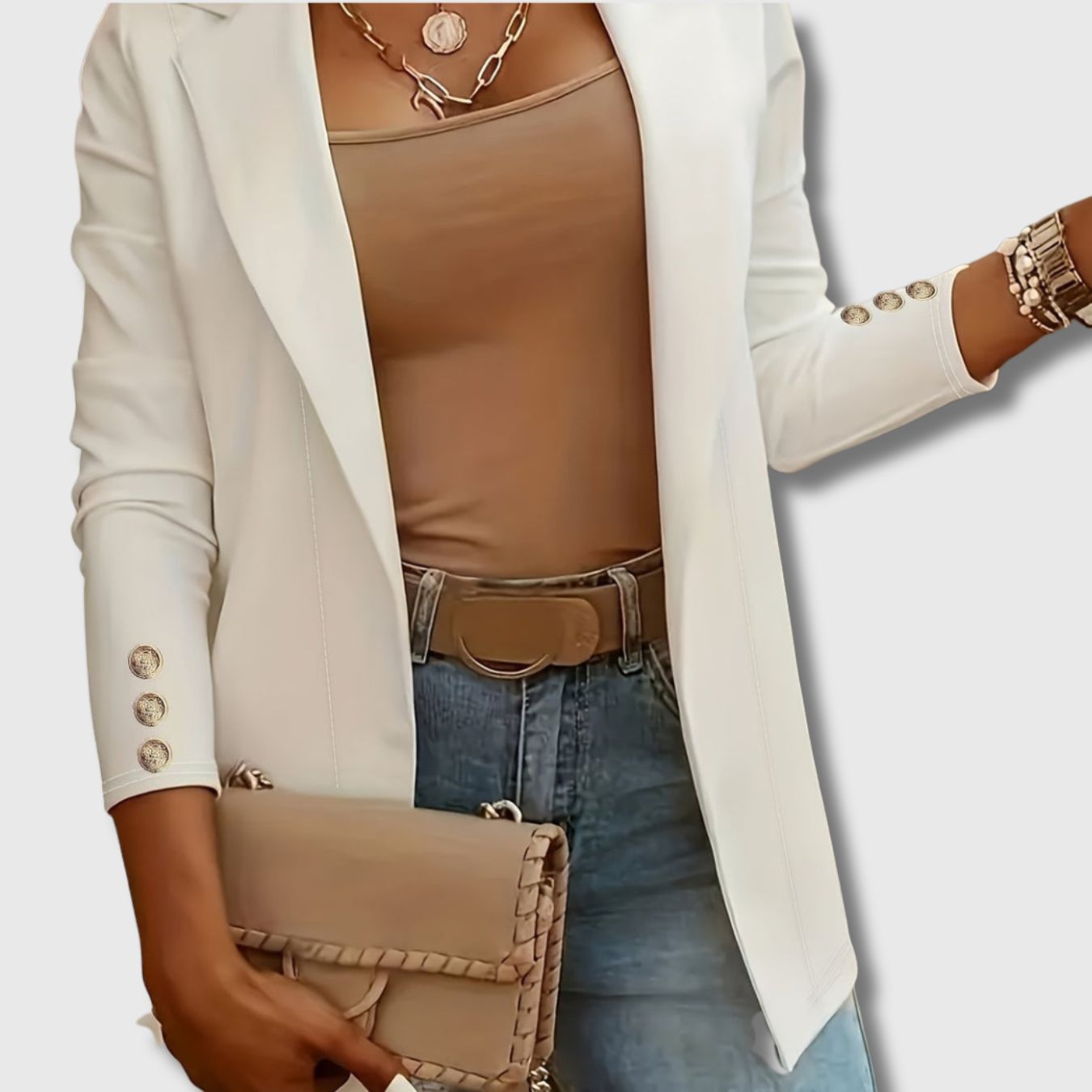 Noémie - Veste Longue Élégante pour Femmes Édition Limitée