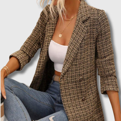 Sabine - Blazer en Tweed Chic pour Femmes Édition Limitée
