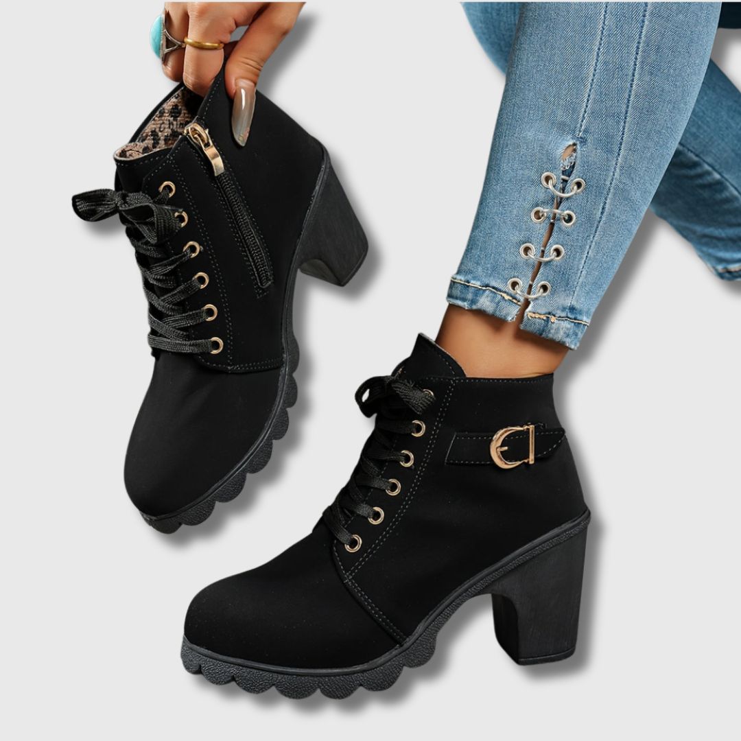 Marcella - Bottes Élégantes en Cuir