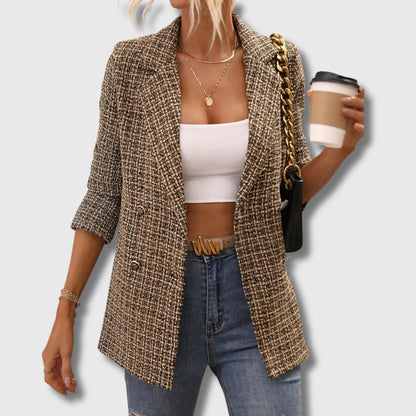 Sabine - Blazer en Tweed Chic pour Femmes Édition Limitée