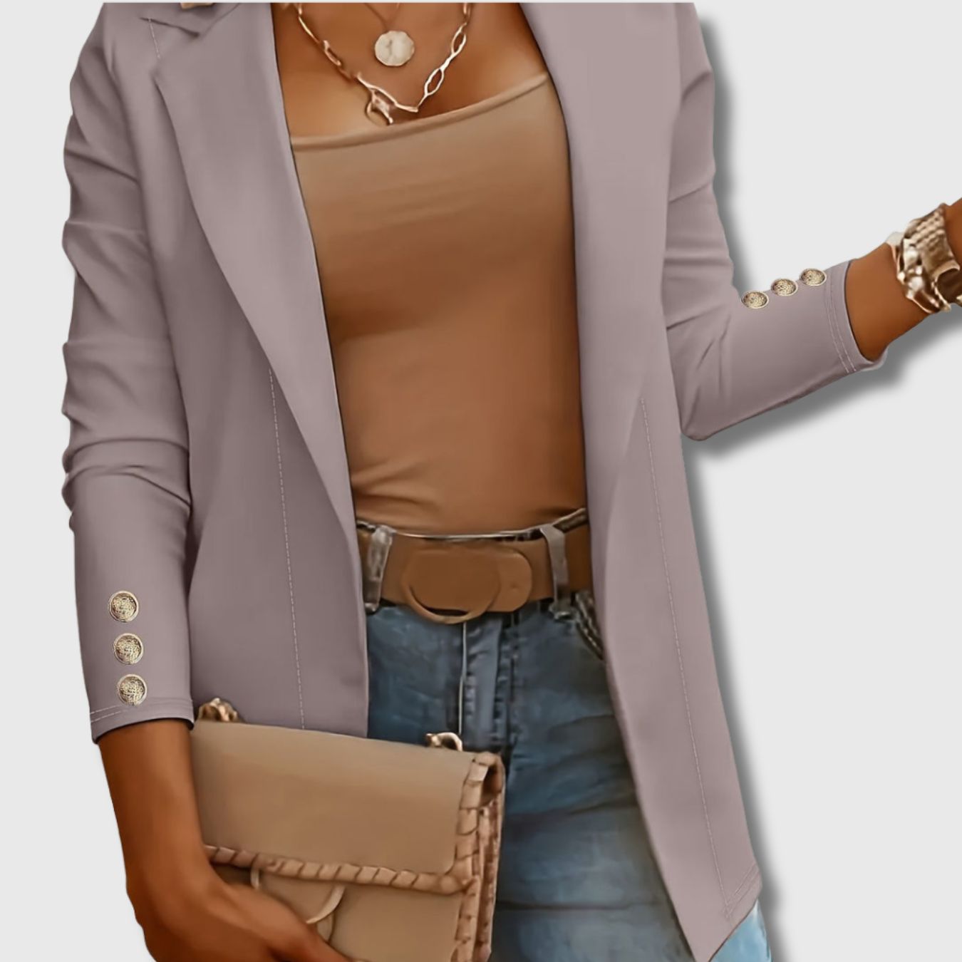Noémie - Veste Longue Élégante pour Femmes Édition Limitée