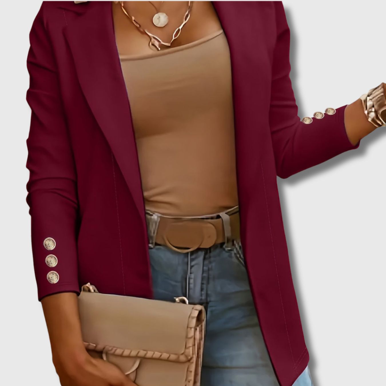 Noémie - Veste Longue Élégante pour Femmes Édition Limitée