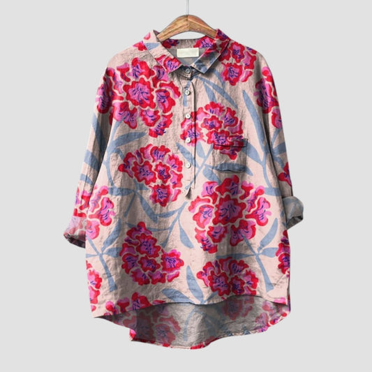Solvyna™ | 2025 – Blouse Bold Bloom