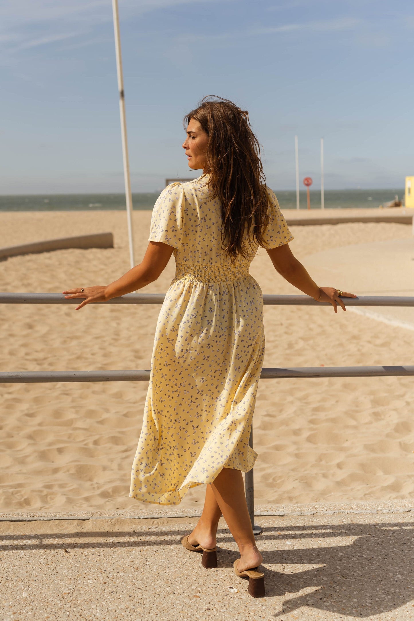 Diana™ | La Robe Midi Fleurie d'Été