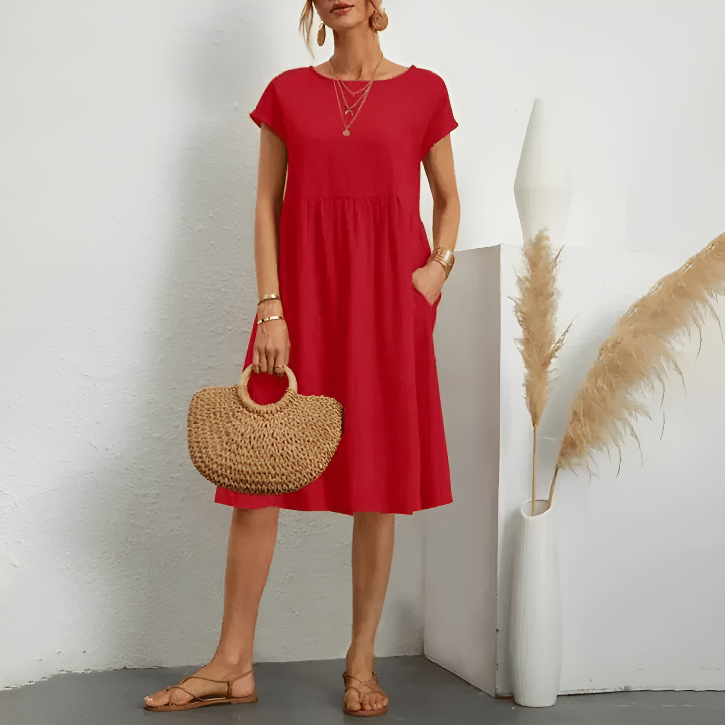Pamela | Robe Élégante d'Été