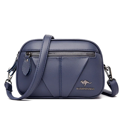 Sac à Bandoulière en Cuir Compact Varese