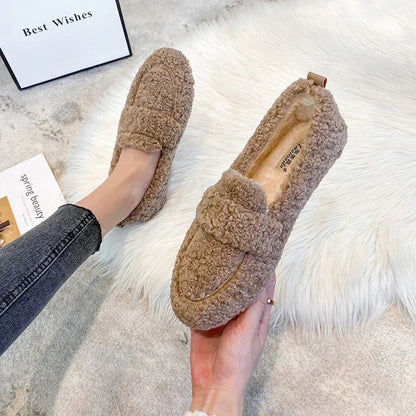 Alessandra - Chaussons en Laine Confortables