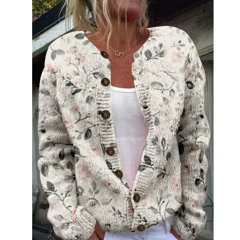 Beverly | Cardigan chic avec motif