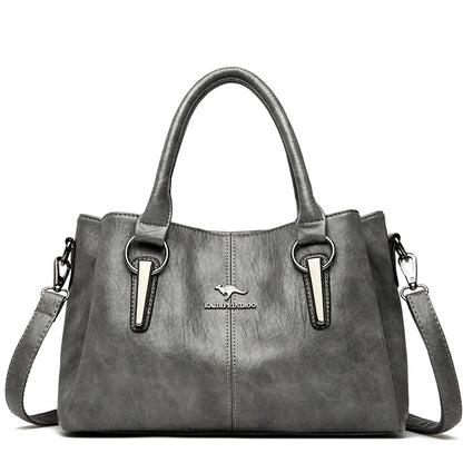 Avela Sac à Bandoulière en Cuir Souple