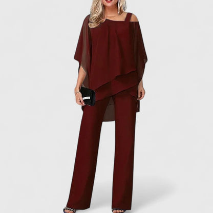ZEPHYRAEN – ENSEMBLE PANTALON ÉLÉGANT EN DEUX PIÈCES