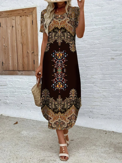 Lena | Robe Casual Élégante avec Coupe Ample
