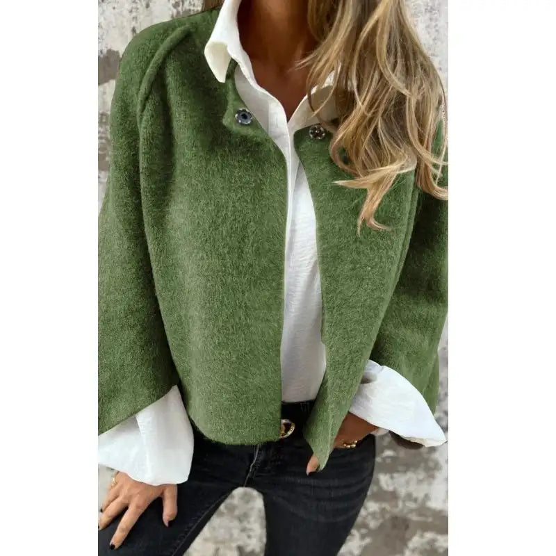 Tess™ | Cardigan Moderne en Laine Premium