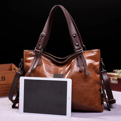 Aralyn - Sac à Bandoulière en Cuir Souple Raffiné