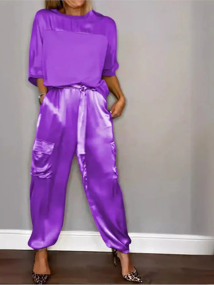GRACE - ENSEMBLE DE LOISIRS EN SATIN