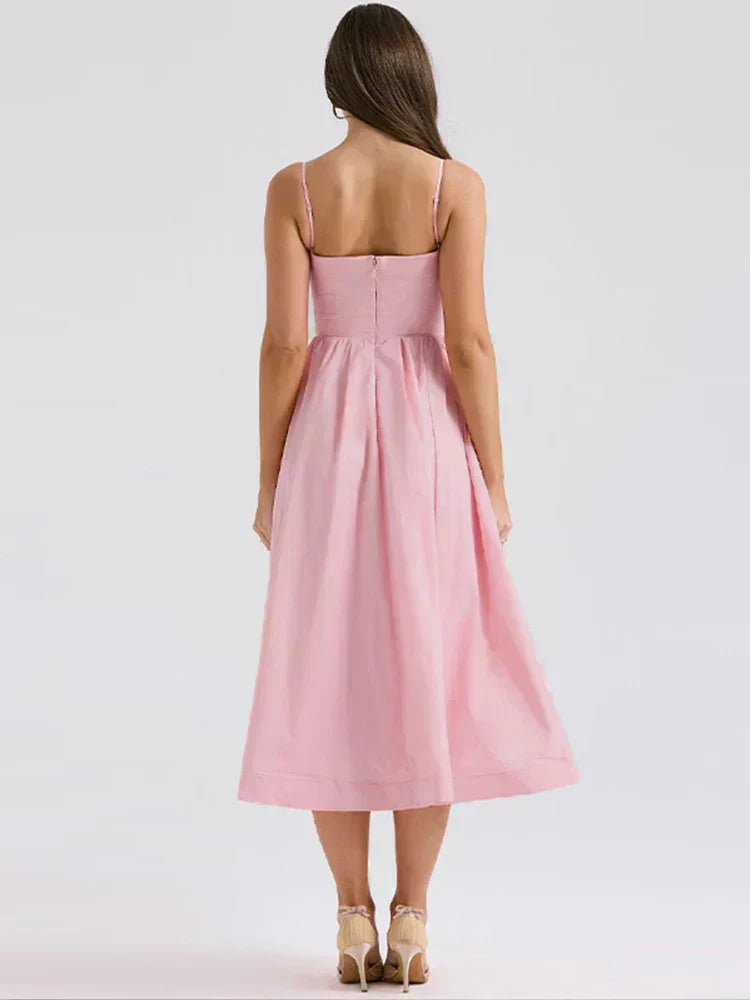 Delaney - Robe Ajustée à la Taille en A