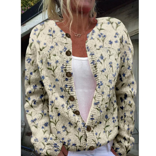 Marie | Cardigan chic avec motif