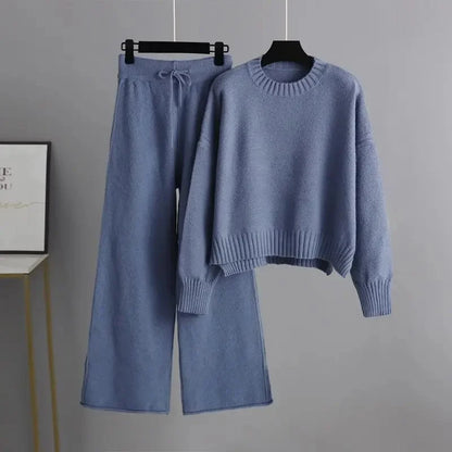 CAMILLE – ENSEMBLE DE DEUX PIÈCES EN TRICOT CONFORTABLE