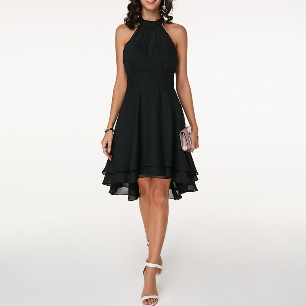 Loren - Robe volants femme élégante