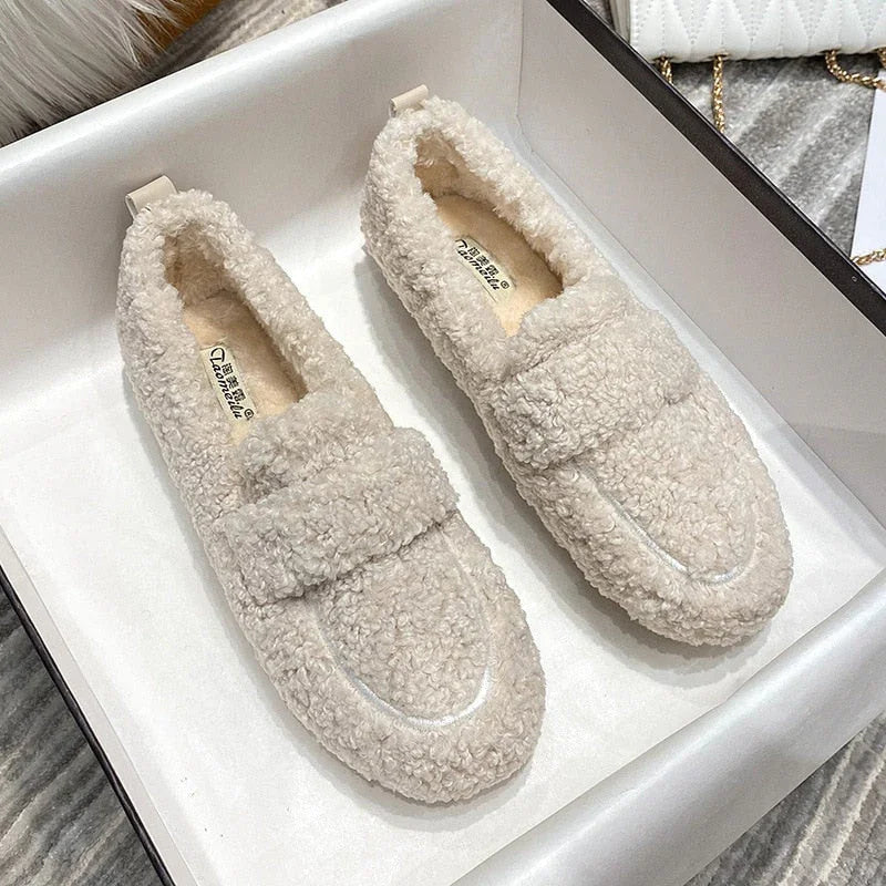 Alessandra - Chaussons en Laine Confortables