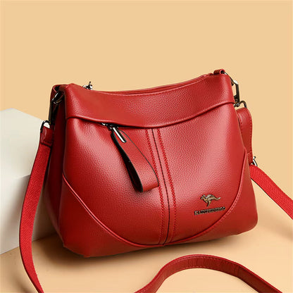 Sac à Bandoulière en Cuir Souple Savine