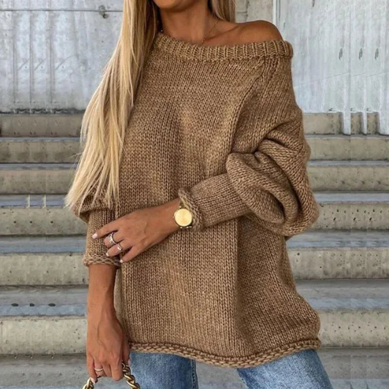 Pull en Tricot Off-Épaule Eloise™