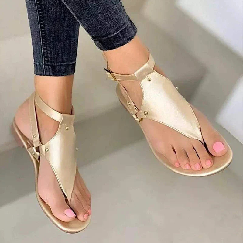 Celinka - Sandales en Cuir de Luxe