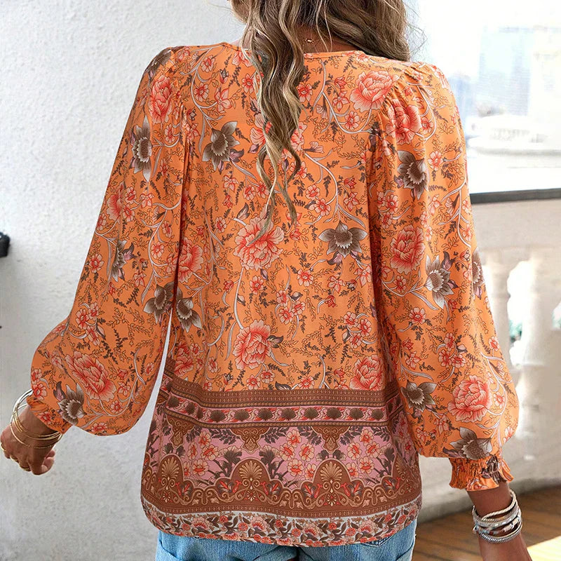 ANIKA I BLOUSE FLEURIE