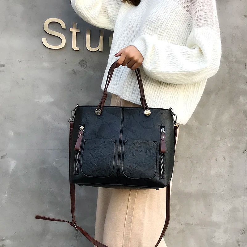 Winslet - Sac à Bandoulière Rétro en Cuir PU