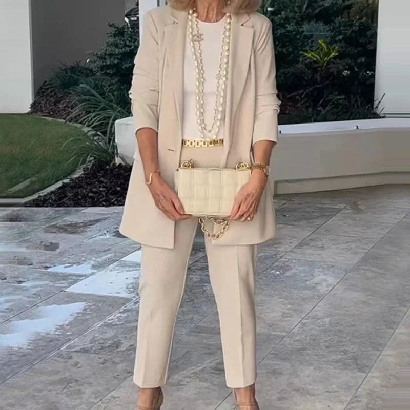HARLOW – ENSEMBLE DE COSTUME SUR MESURE PRINTEMPS ÉTÉ