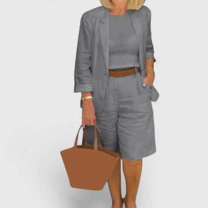 MIRELYTHEA – ENSEMBLE DE COSTUME ÉLÉGANT 2 PIÈCES