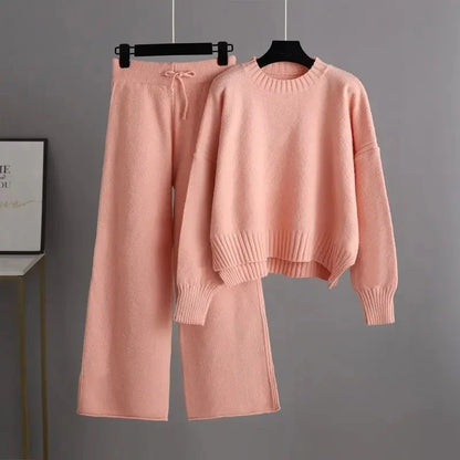 CAMILLE – ENSEMBLE DE DEUX PIÈCES EN TRICOT CONFORTABLE