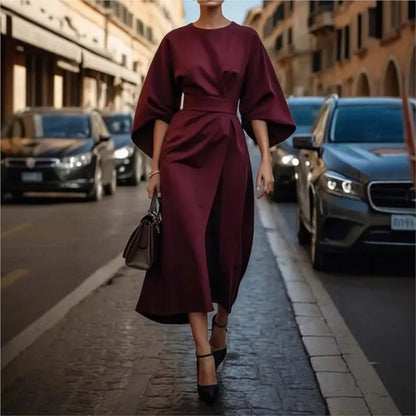 Isabella™ - Robe Décontractée Confortable à Col Rond