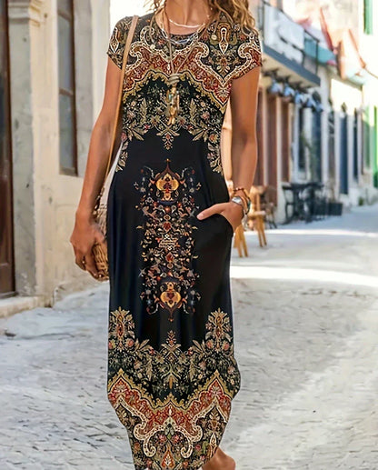 Lena | Robe Casual Élégante avec Coupe Ample