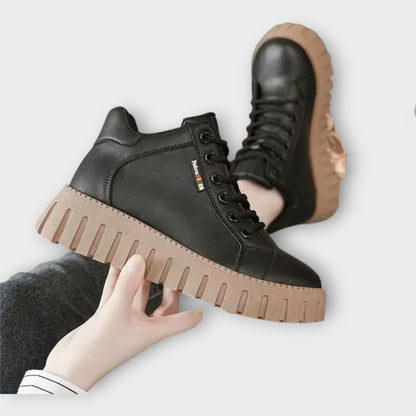 Baskets à Plateforme en Cuir Urban Edge