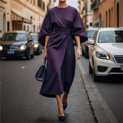 Isabella™ - Robe Décontractée Confortable à Col Rond