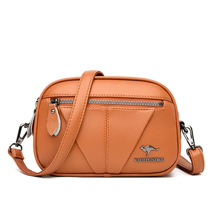 Sac à Bandoulière en Cuir Compact Varese