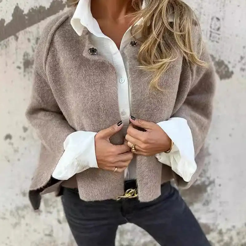 Tess™ | Cardigan Moderne en Laine Premium