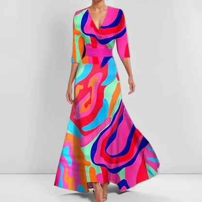 Lina™ - Robe Florale Élégante - Ressentez-vous Confiance