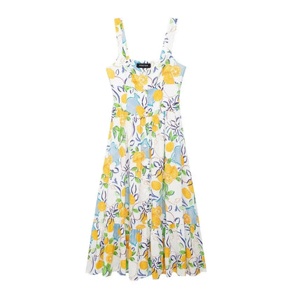 Robe Midi Citron de Marseille