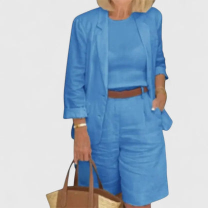 MIRELYTHEA – ENSEMBLE DE COSTUME ÉLÉGANT 2 PIÈCES