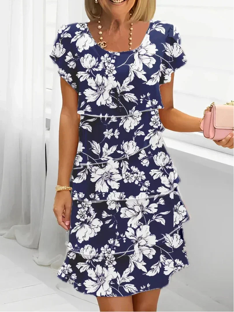 Francesca | Robe Élégante avec Volants