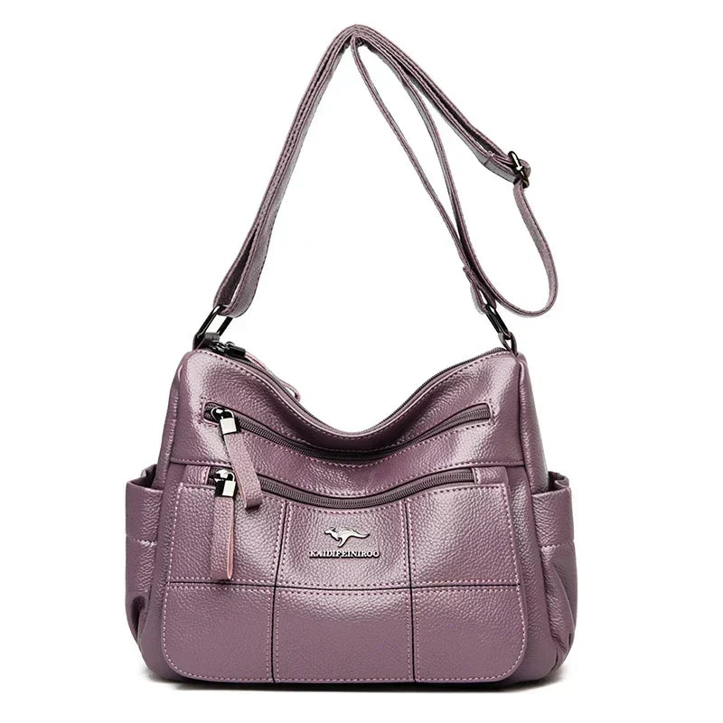 Sac à Main en Cuir Lisse Davina