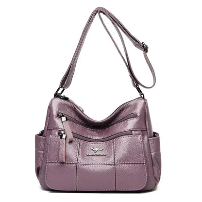 Sac à Main en Cuir Lisse Davina