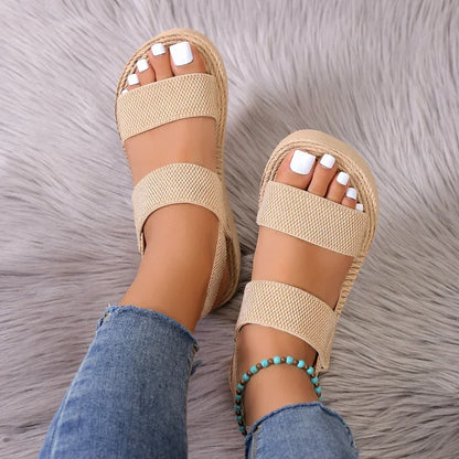 Bettina - Sandales Confortables à Talon