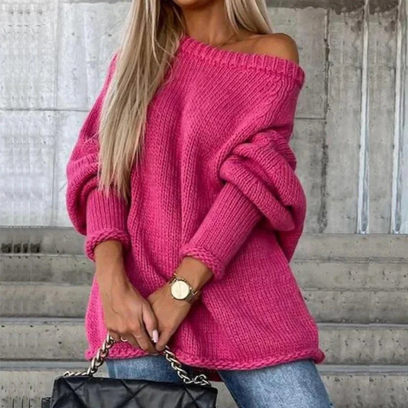 Pull en Tricot Off-Épaule Eloise™