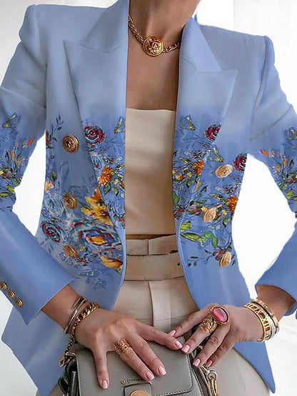 SCARLETT – BLAZER BOTANIQUE ÉLÉGANT