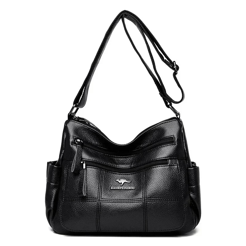 Sac à Main en Cuir Lisse Davina