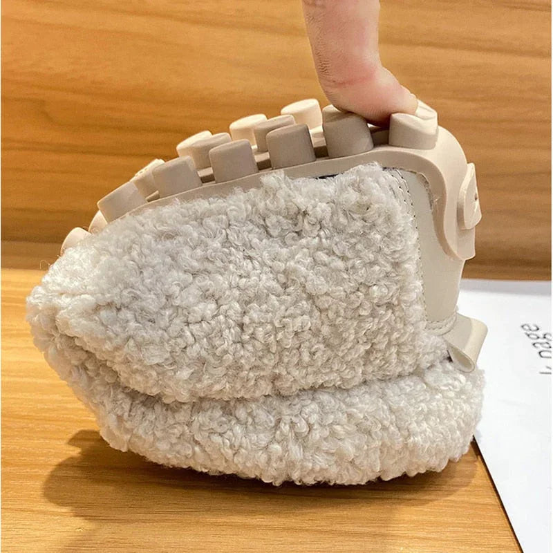 Alessandra - Chaussons en Laine Confortables